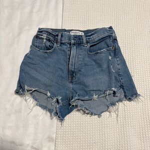 Abercrombie mom shorts curve love size 2